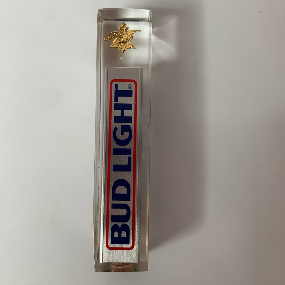 vintage Bud Light beer tap